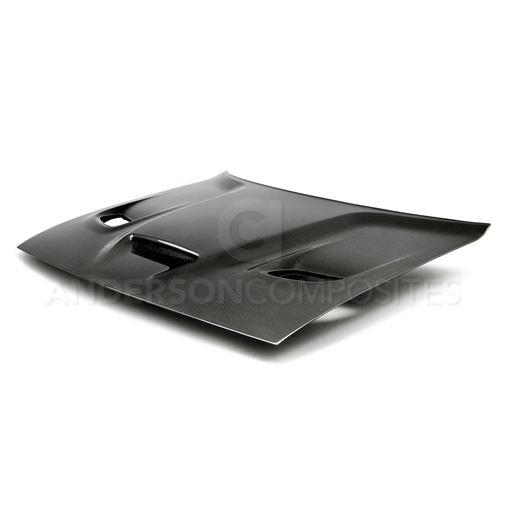 Anderson Composites 2015 - 2021 CHALLENGER HELLCAT TYPE-OE CARBON FIBER HOOD