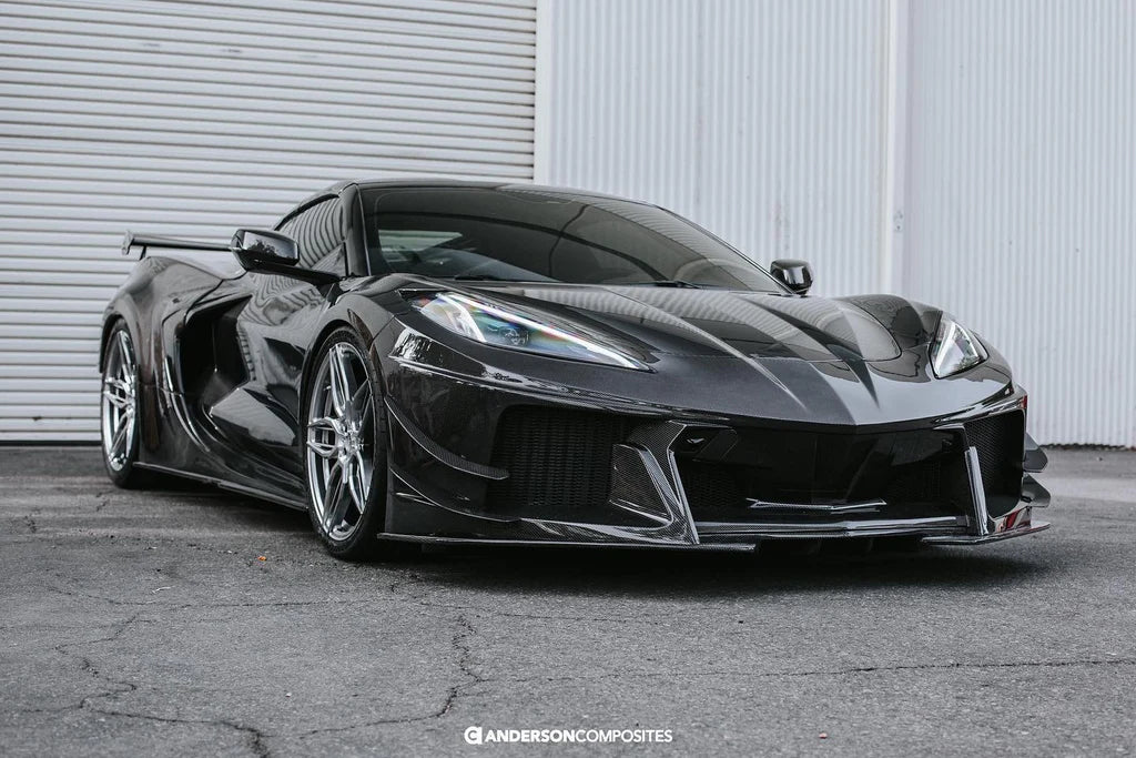 Anderson Composites 2020-2022 CHEVROLET CORVETTE C8 CARBON FIBER WIDE-TRACK PACKAGE