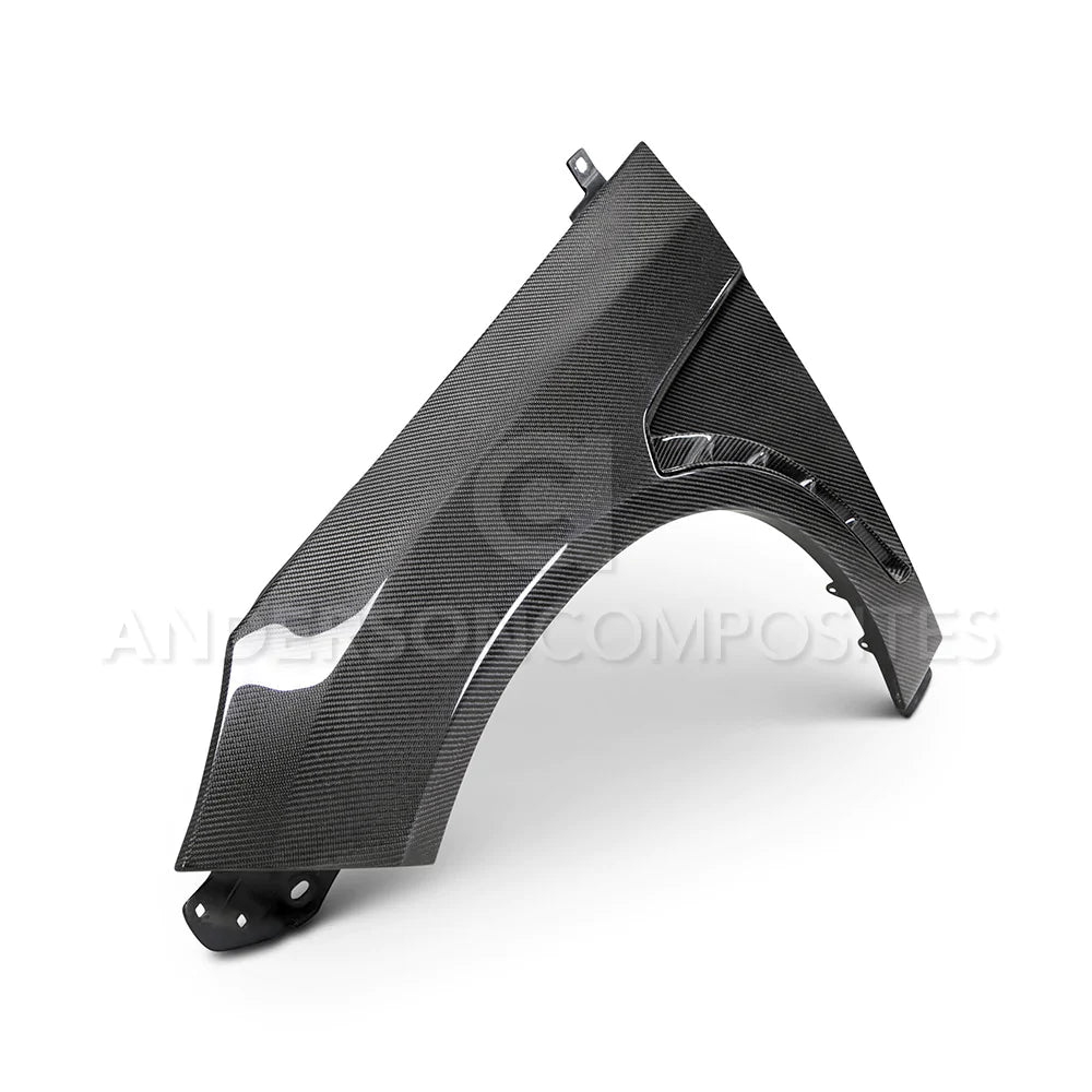 Anderson Composites 2016-2018 FORD FOCUS RS CARBON FIBER FENDERS (PAIR)
