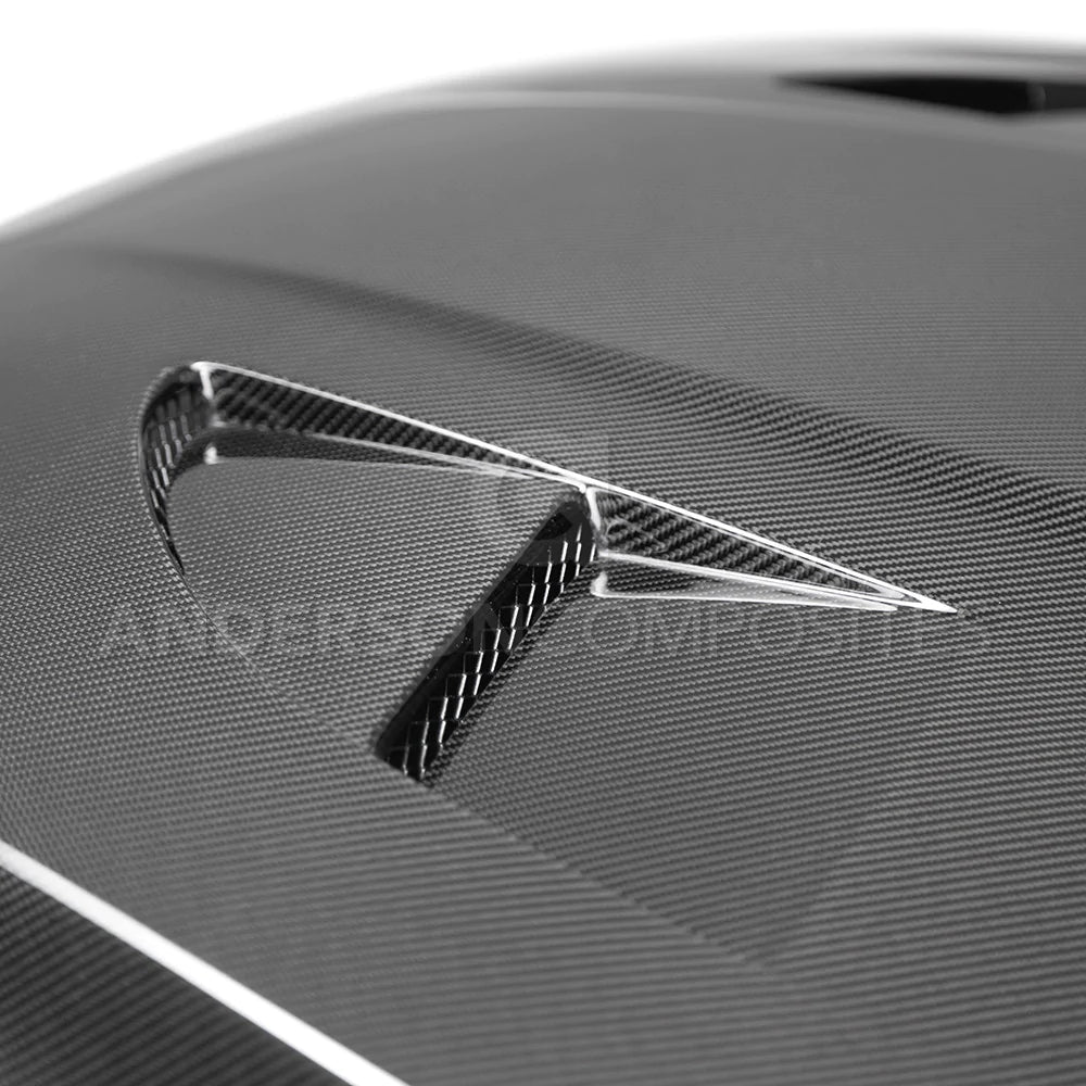 Anderson Composites 2016-2018 FORD FOCUS RS CARBON FIBER HOOD TYPE-SA