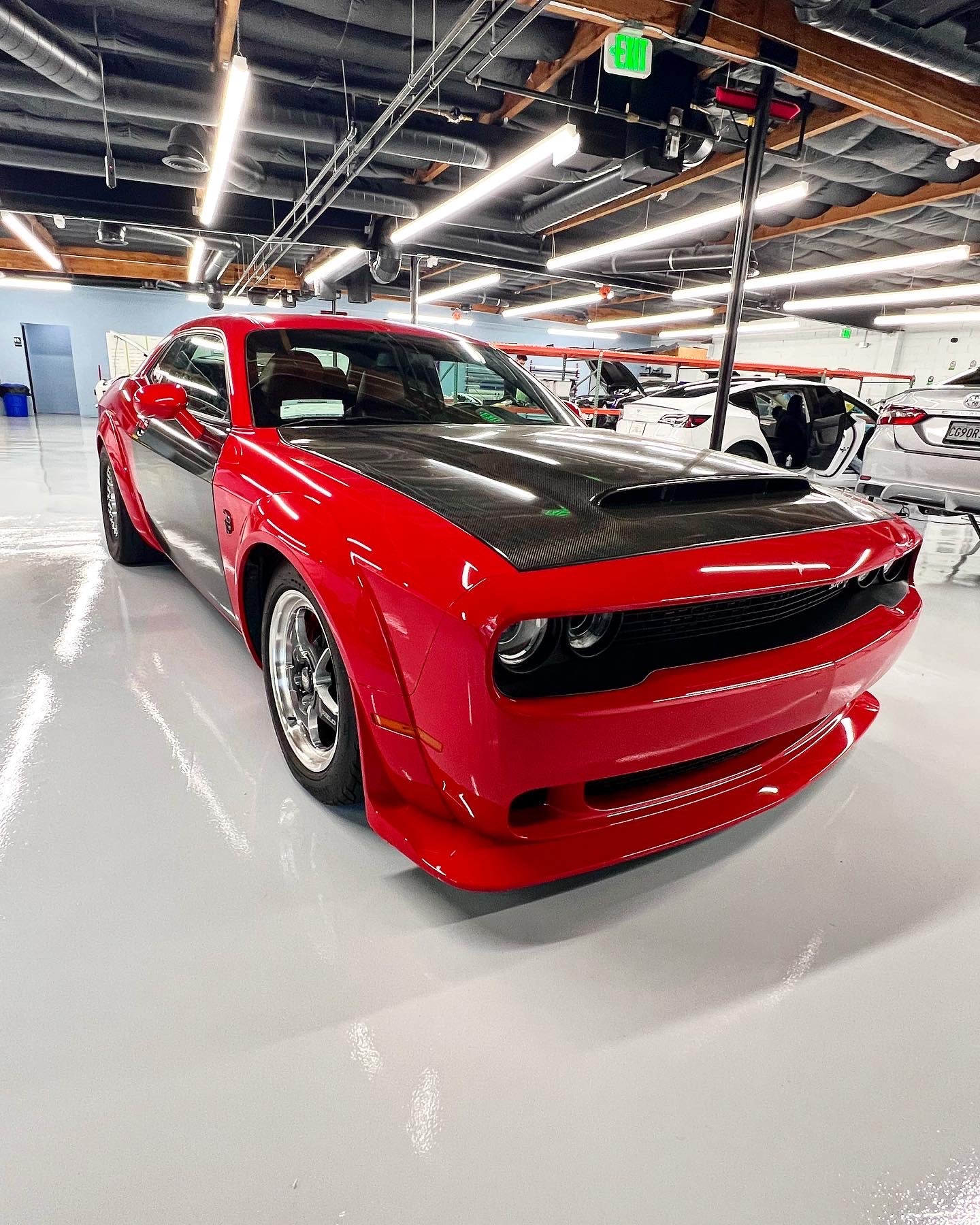 2015 - 2023 DODGE CHALLENGER CARBON FIBER DOORS (PAIR)