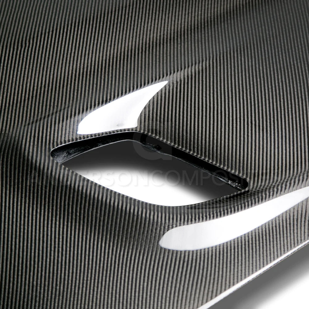 Anderson Composites 2015 - 2021 CHALLENGER HELLCAT TYPE-OE CARBON FIBER HOOD
