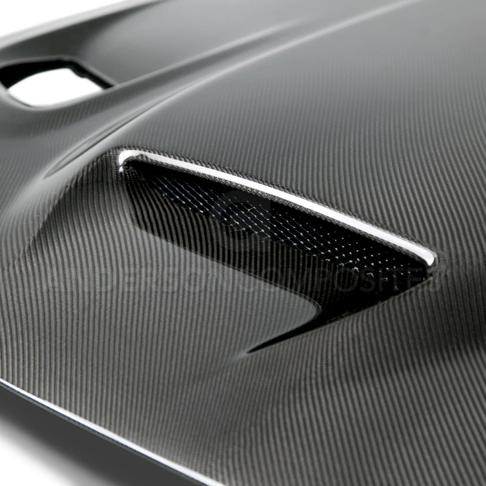 Anderson Composites 2015 - 2021 CHALLENGER HELLCAT TYPE-OE CARBON FIBER HOOD