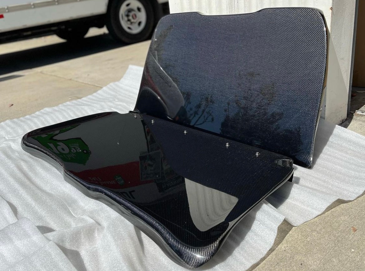 2015 - 2023 MUSTANG CARBON FIBER REAR SEAT DELETE