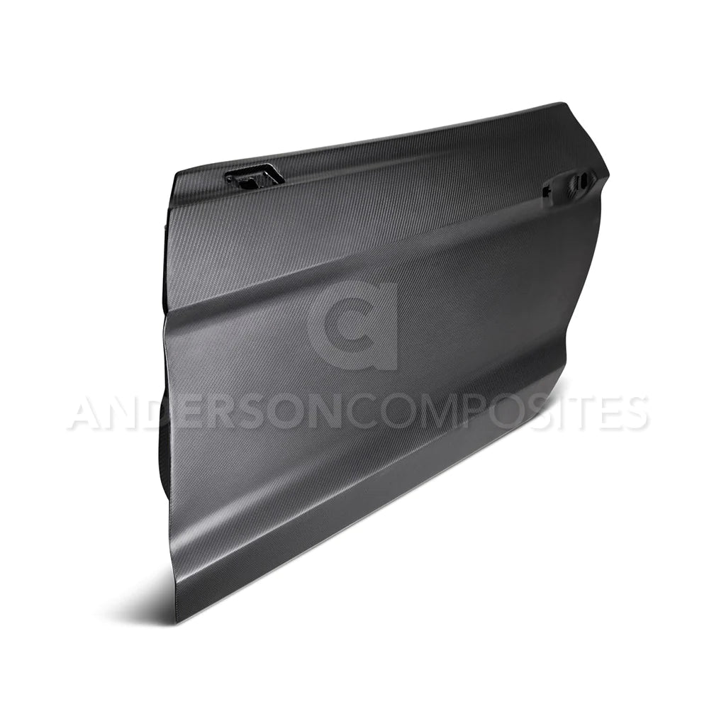 Anderson Composites 2015 - 2023 MUSTANG DRY CARBON FIBER DOORS (PAIR)
