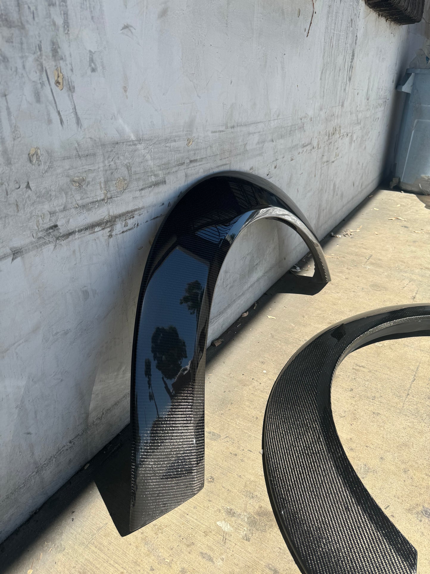 Anderson Composites 2018 - 2023 DODGE CHALLENGER HELLCAT WIDEBODY/DEMON/REDEYE CARBON FIBER REAR FENDER FLARES (PAIR)