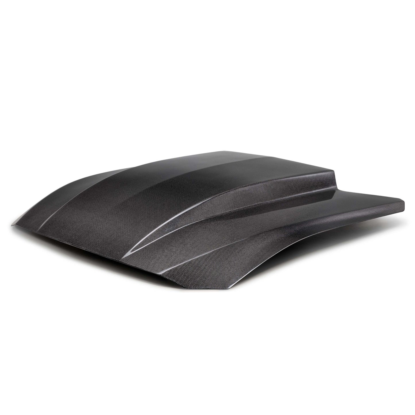 Anderson Composites 2024 Ford Mustang Type-CJ Double-Sided Carbon Fiber Cowl Hood
