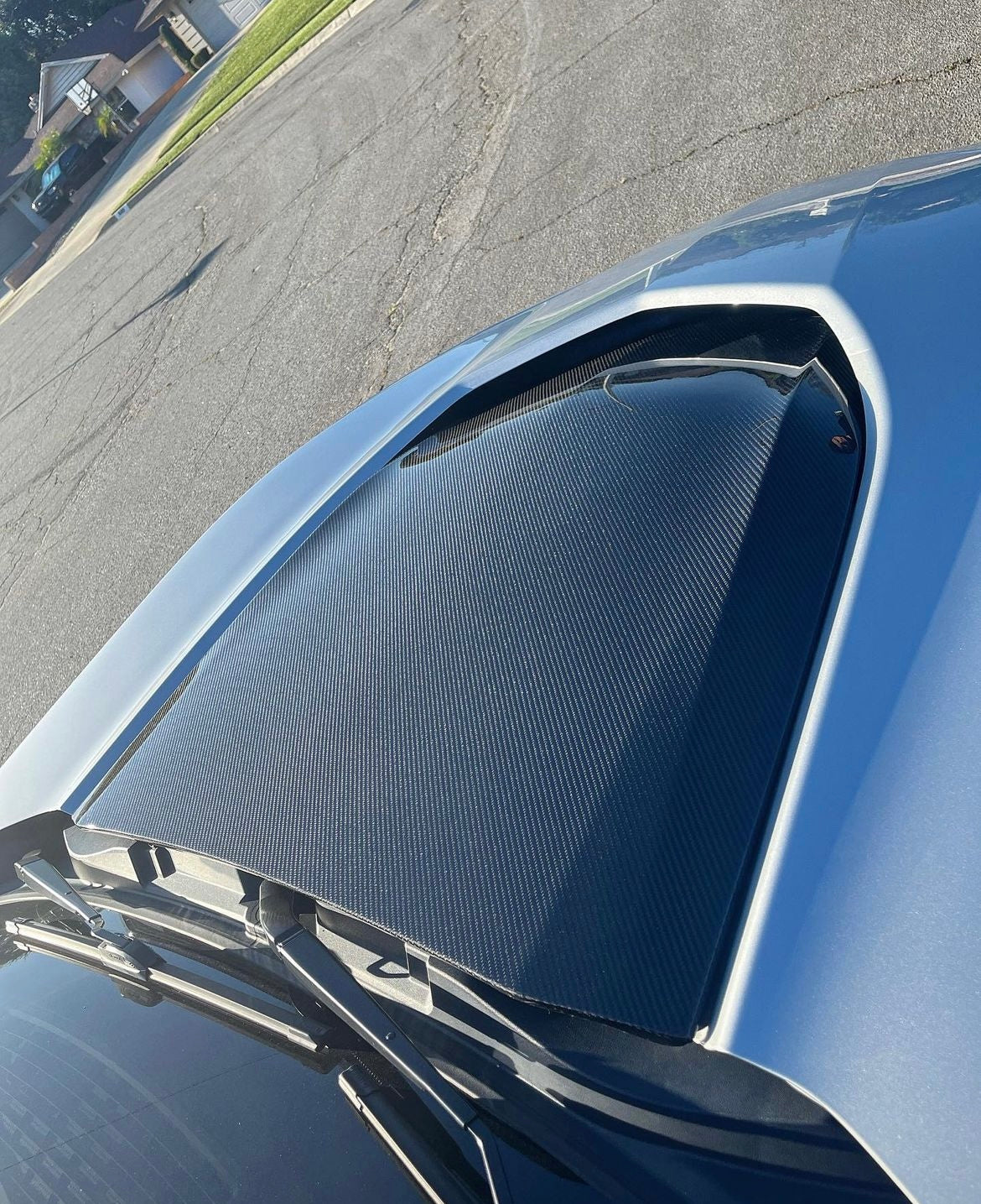Anderson Composites 2017-2024 CAMARO ZL1 1LE TYPE-OE CARBON FIBER HOOD INSERT