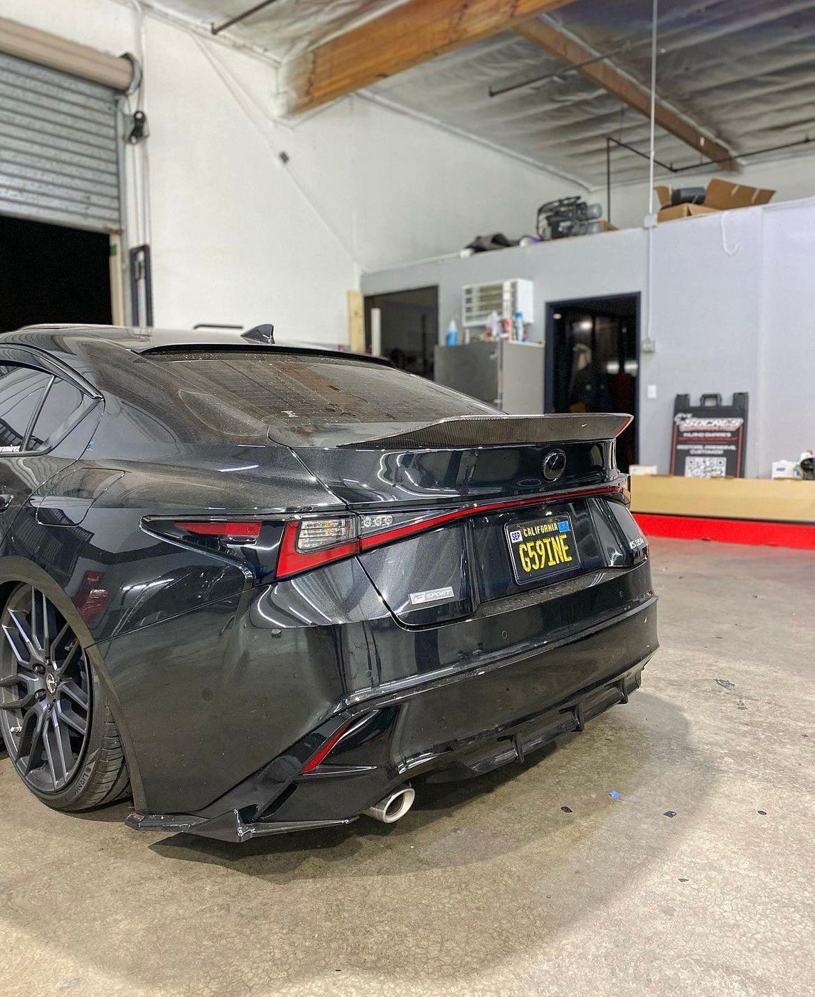 Seibon Carbon 2021-2023 Lexus IS300 / IS350 F Sport / IS500 TT-Style Carbon Fiber Rear Spoiler