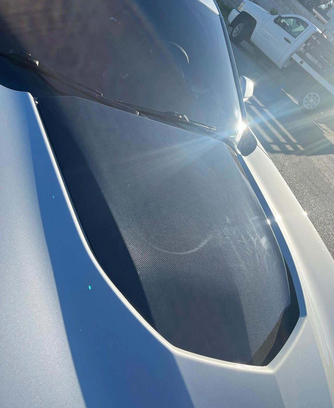 Anderson Composites 2017-2024 CAMARO ZL1 1LE TYPE-OE CARBON FIBER HOOD INSERT