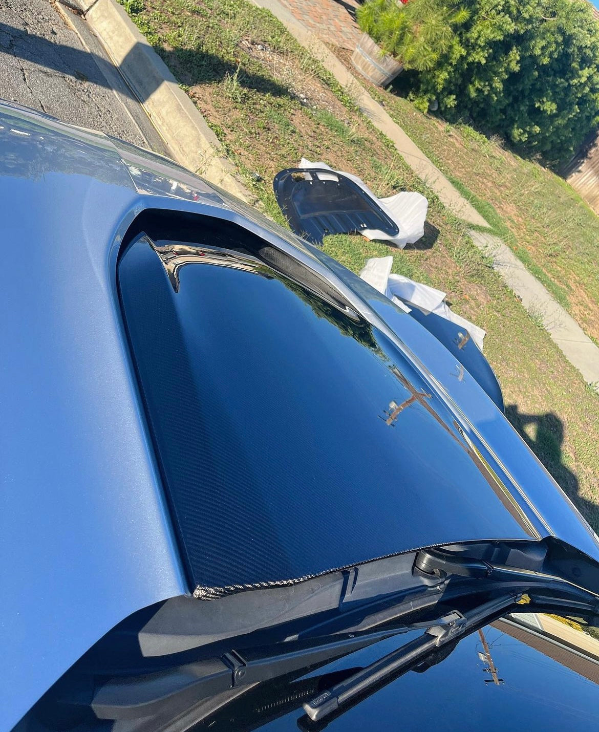 Anderson Composites 2017-2024 CAMARO ZL1 1LE TYPE-OE CARBON FIBER HOOD INSERT