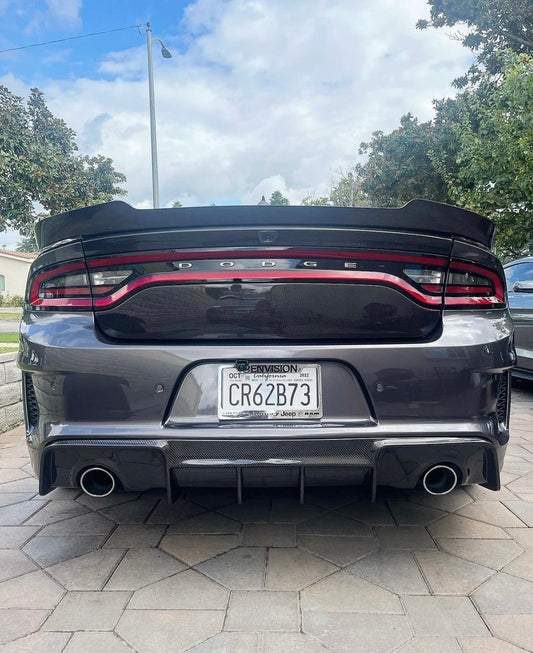 2020-2023 DODGE CHARGER WIDEBODY CARBON FIBER REAR DIFFUSER