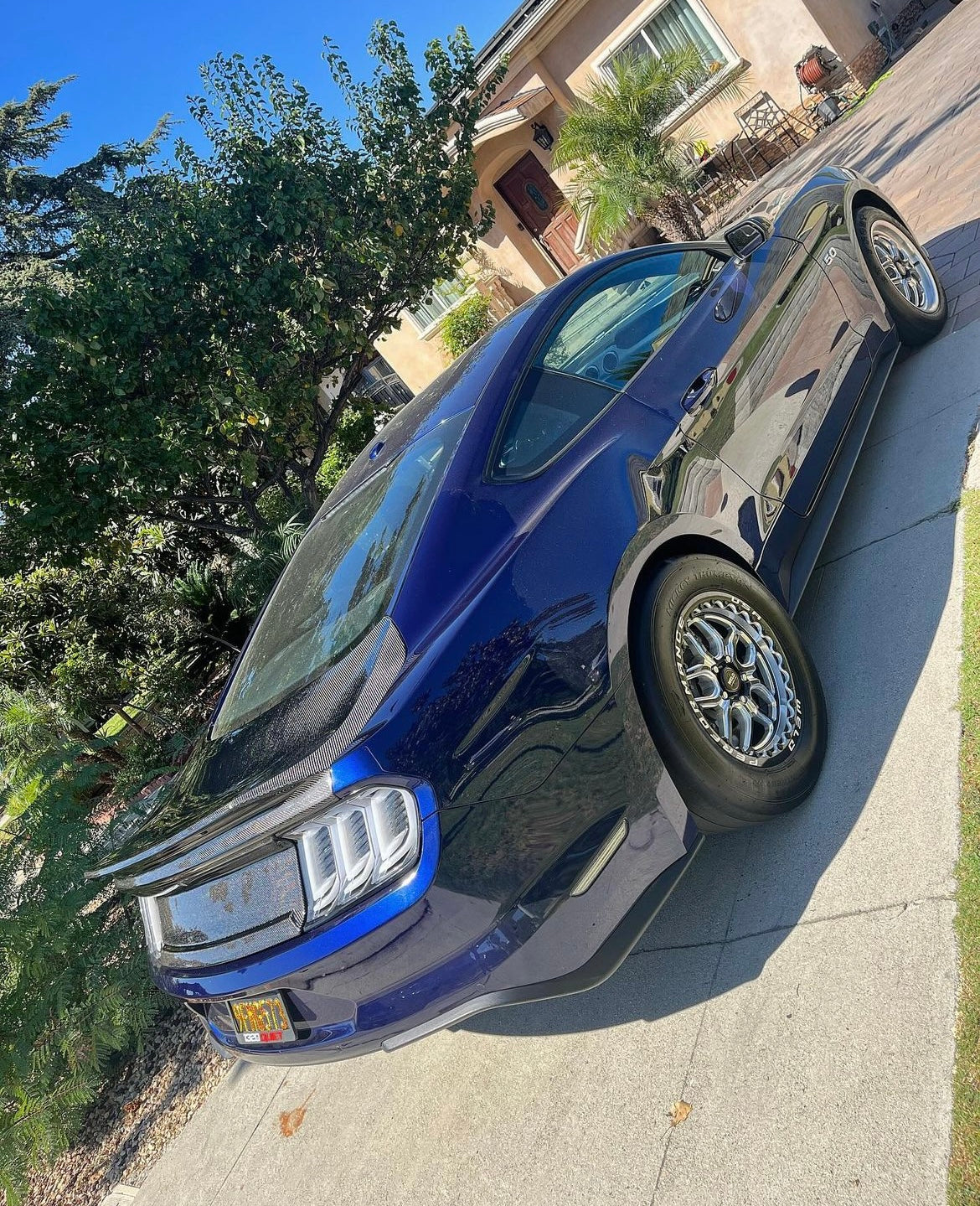 2015-2023 MUSTANG DOUBLE SIDED CARBON FIBER TYPE-ST DECKLID WITH INTEGRATED SPOILER