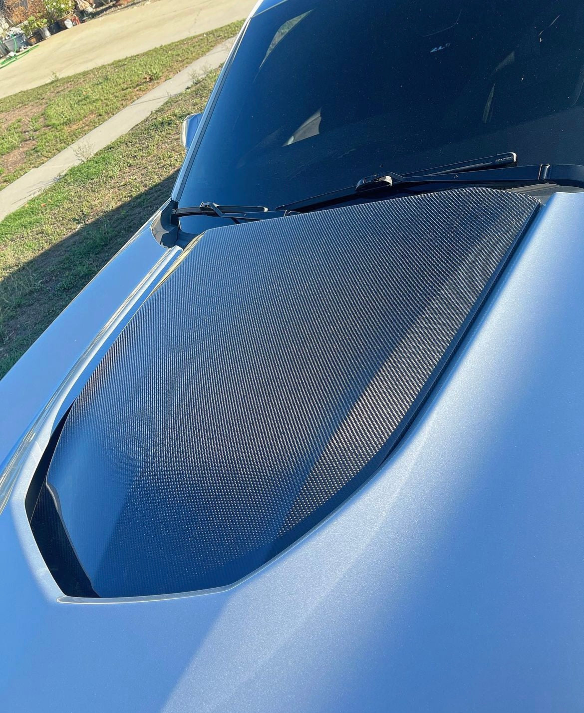 Anderson Composites 2017-2024 CAMARO ZL1 1LE TYPE-OE CARBON FIBER HOOD INSERT