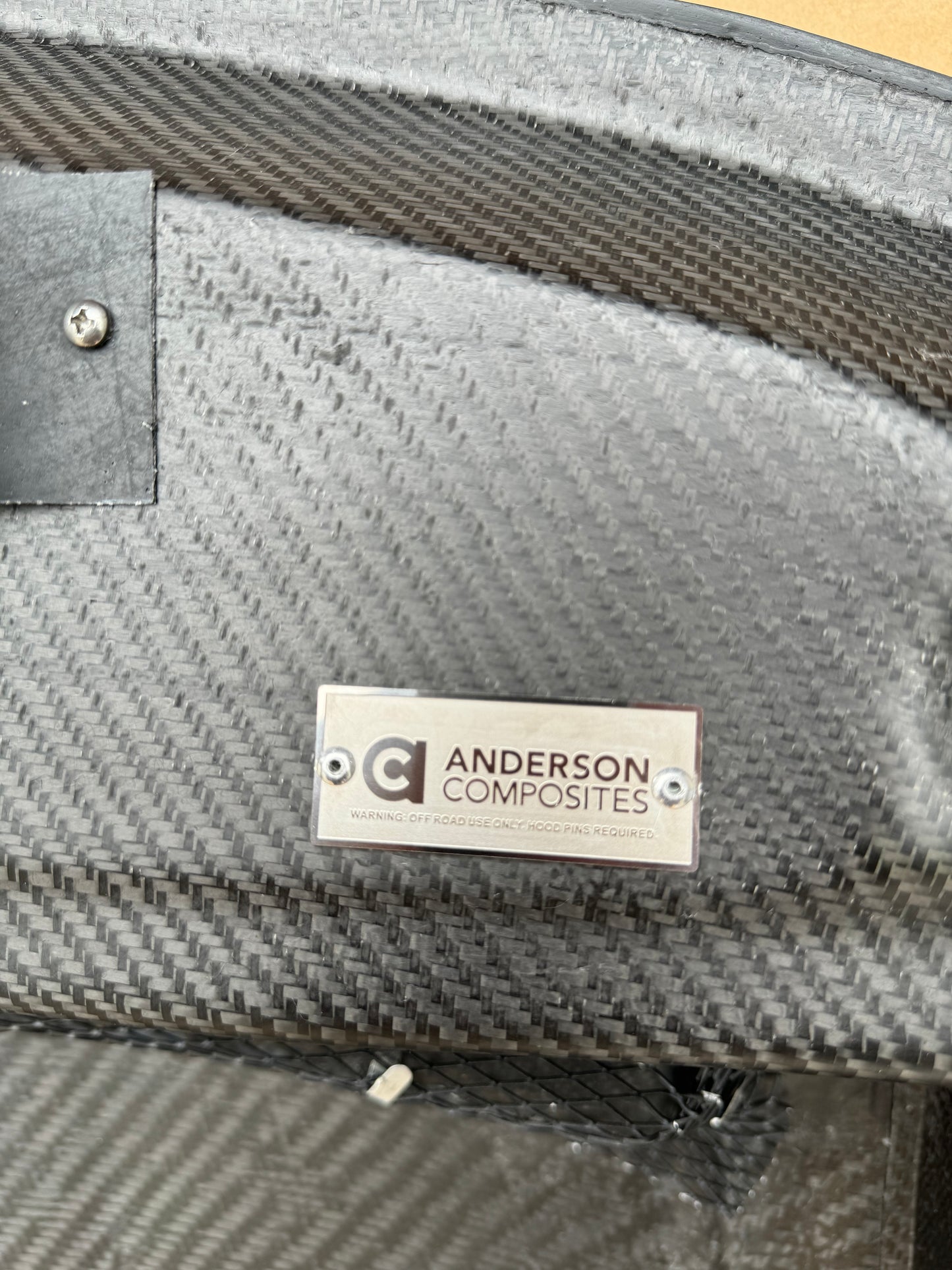 Anderson Composites 2016 - 2024 CAMARO TYPE-CP DOUBLE SIDED CARBON FIBER HOOD