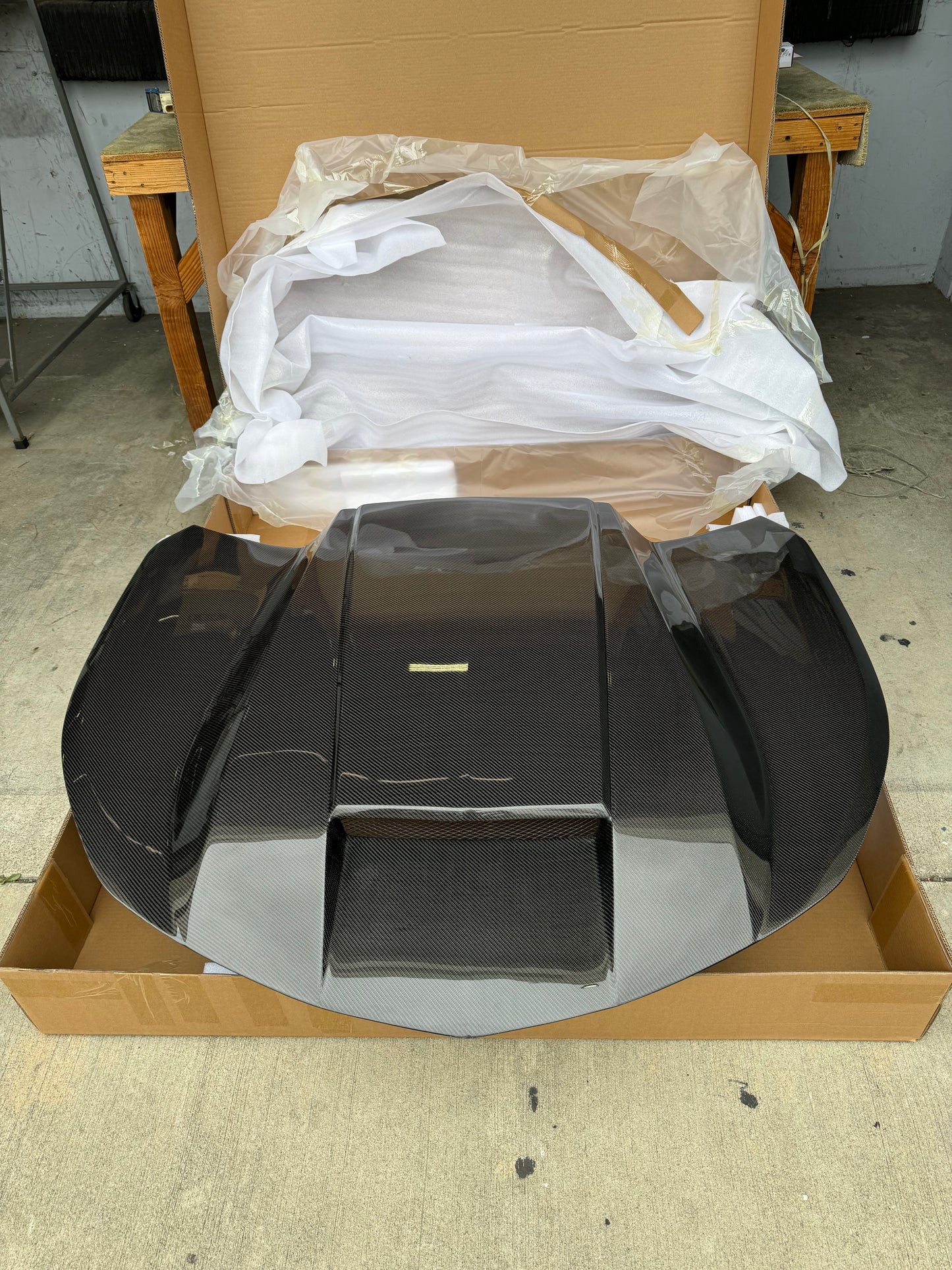 Anderson Composites 2016 - 2024 CAMARO TYPE-CP DOUBLE SIDED CARBON FIBER HOOD