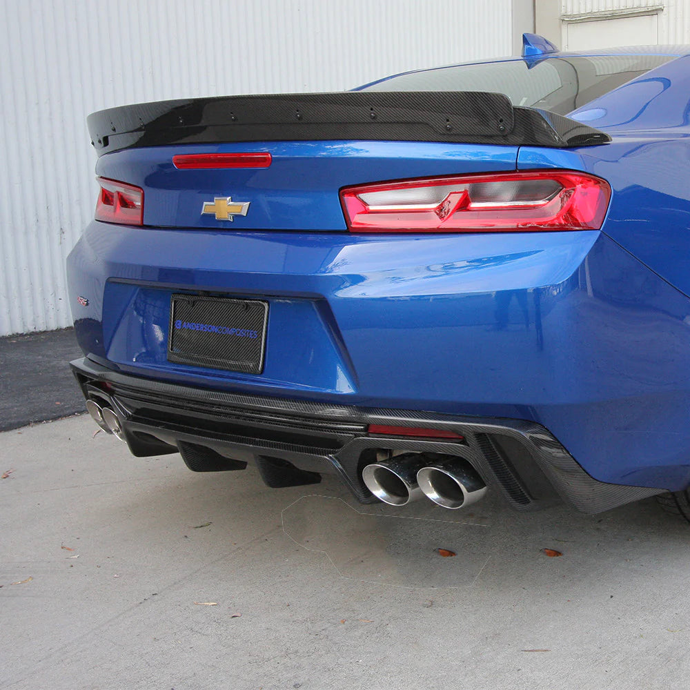 Anderson Composites 2016 - 2024 CAMARO TYPE-AZ CARBON FIBER REAR DIFFUSER