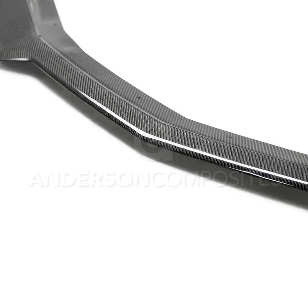 Anderson Composites 2019-2024 CHEVROLET CAMARO SS TYPE-OE CARBON FIBER UPPER FRONT CHIN SPOILER