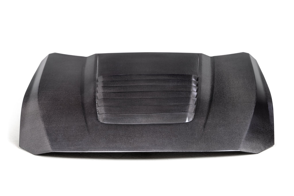 Anderson Composites 2024 FORD MUSTANG TYPE-GT5 DOUBLE-SIDED CARBON FIBER HOOD