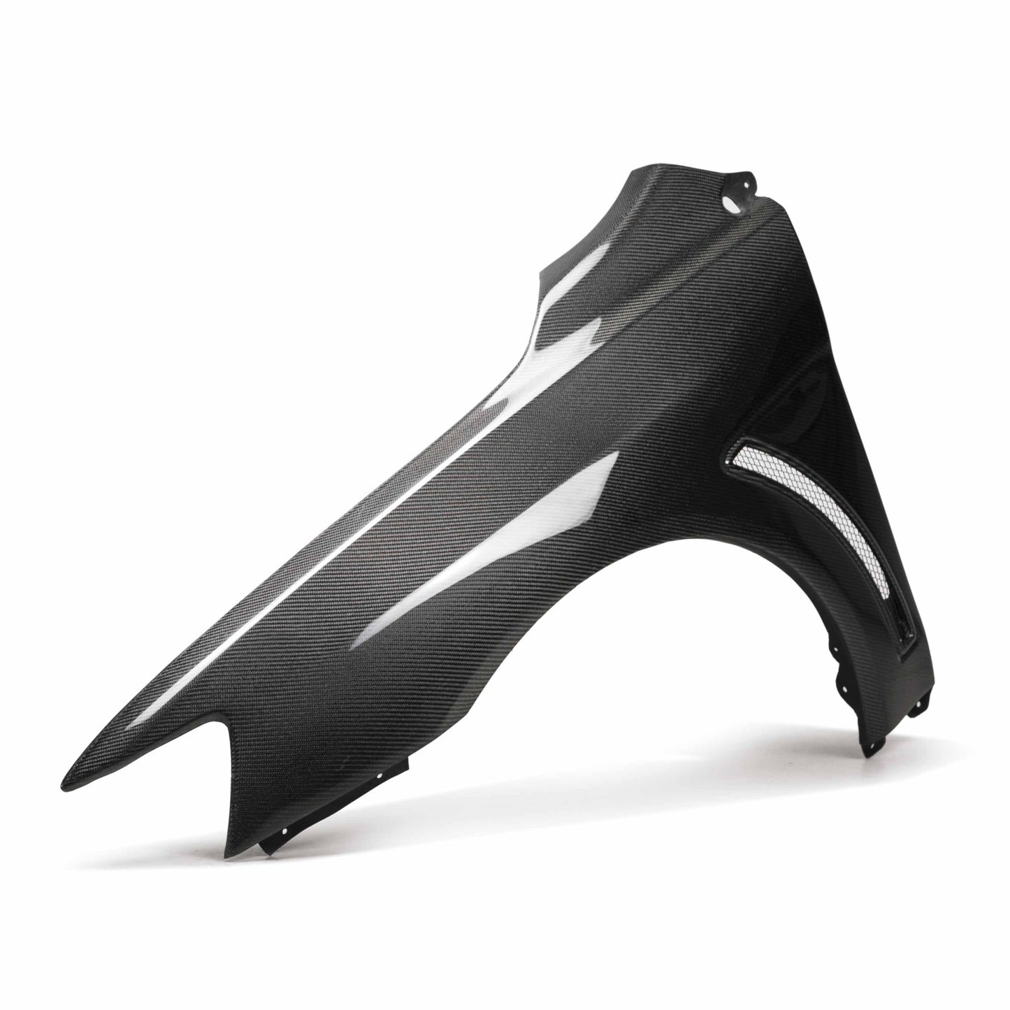 Seibon Carbon 2008 -2015 Mitsubishi Lancer EVO X Carbon Fiber Fenders (10mm Wider)