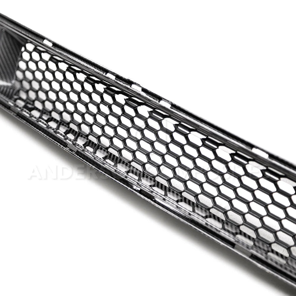 Anderson Composites 2015-2017 FORD MUSTANG CARBON FIBER LOWER GRILLE