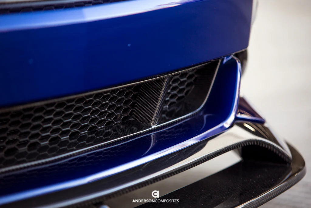 Anderson Composites 2015-2017 FORD MUSTANG CARBON FIBER LOWER GRILLE