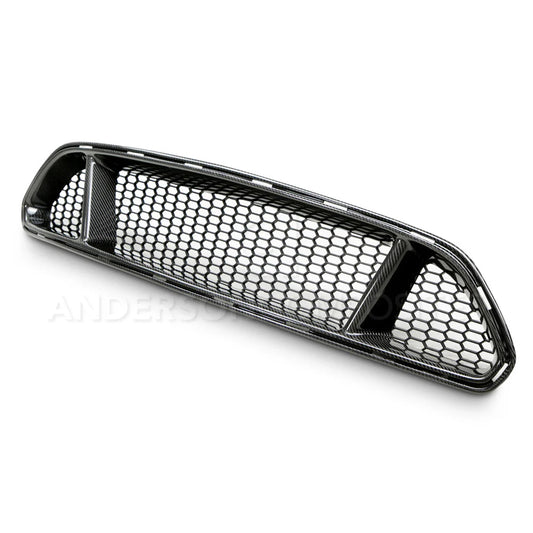 Anderson Composites 2015-2017 MUSTANG GT CARBON FIBER UPPER GRILLE