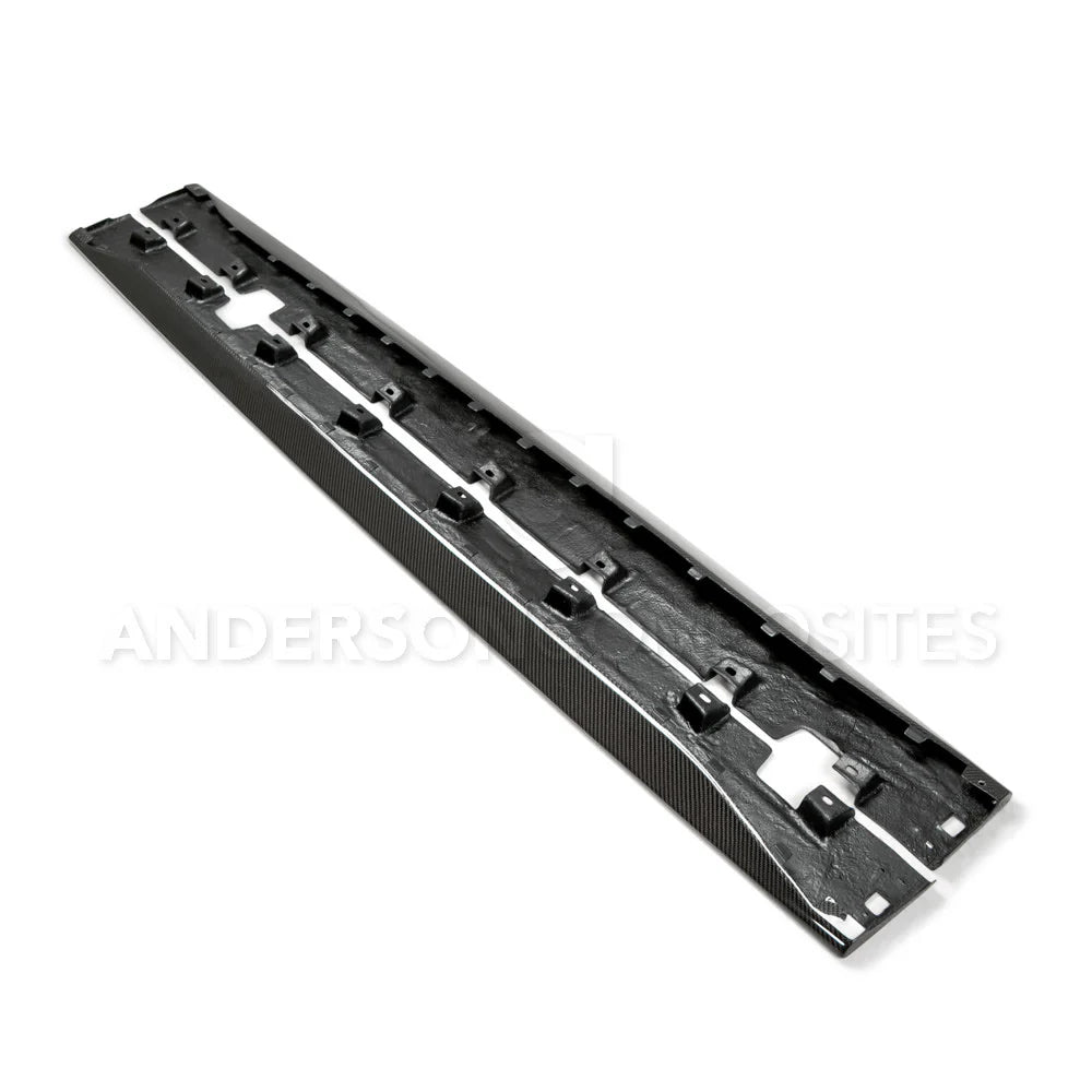 Anderson Composites 2015-2023 MUSTANG CARBON FIBER TYPE-OE SIDE ROCKER PANELS (PAIR)