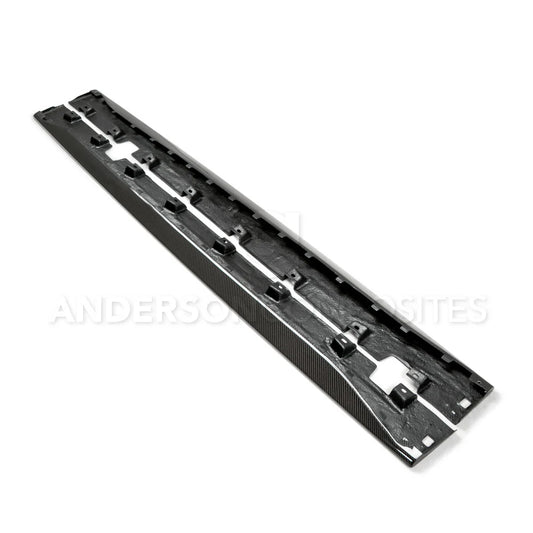 Anderson Composites 2015-2023 MUSTANG CARBON FIBER TYPE-OE SIDE ROCKER PANELS (PAIR)