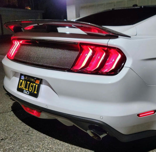 Anderson Composites 2015-2023 MUSTANG CARBON FIBER DECKLID PANEL (NO EMBLEM)
