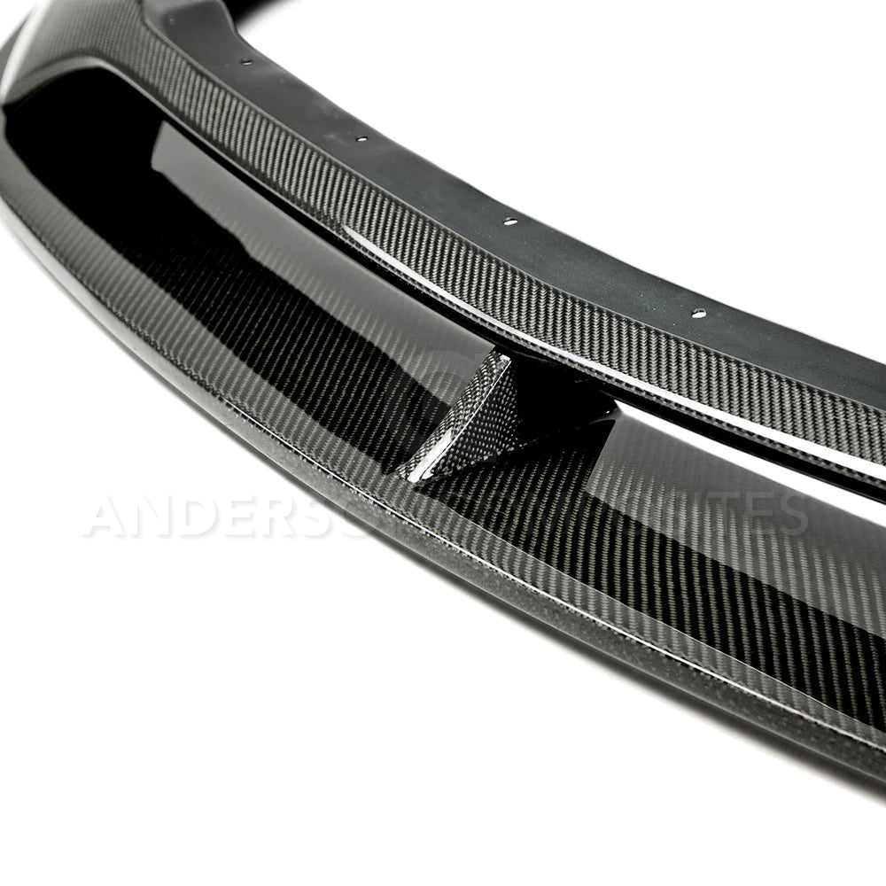 Anderson Composites 2015-2017 MUSTANG CARBON FIBER TYPE-AR FRONT CHIN SPLITTER