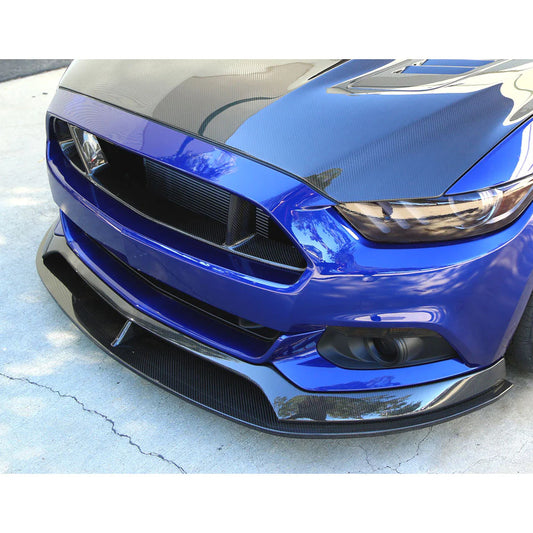 Anderson Composites 2015-2017 MUSTANG CARBON FIBER TYPE-AR FRONT CHIN SPLITTER