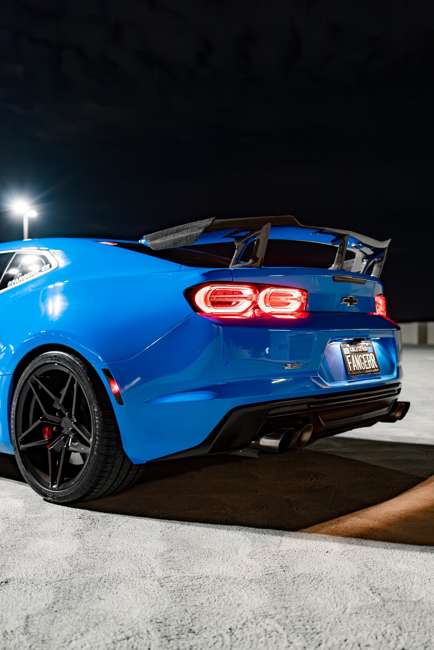 Anderson Composites 2017-2024 CHEVROLET CAMARO ZL1 1LE TYPE-OE CARBON FIBER REAR SPOILER