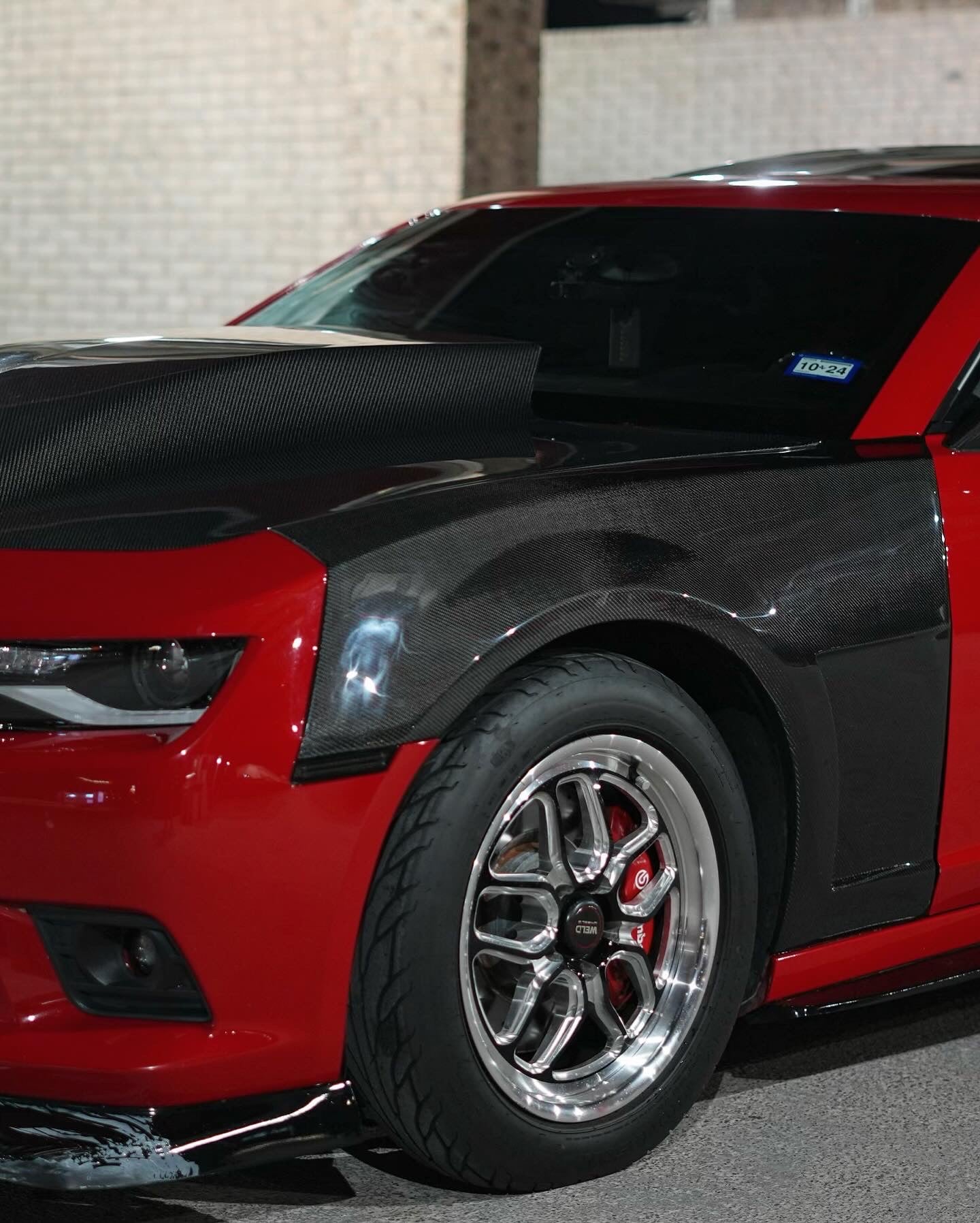 Anderson Composites 2010 - 2015 CAMARO TYPE-SS CARBON FIBER FENDERS (PAIR)