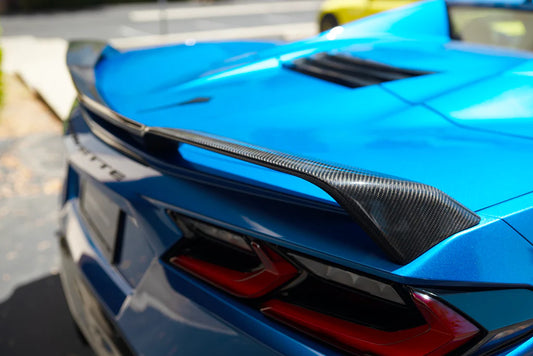 Anderson Composites 2020 -2023 CORVETTE C8 Z51 CARBON FIBER REAR SPOILER