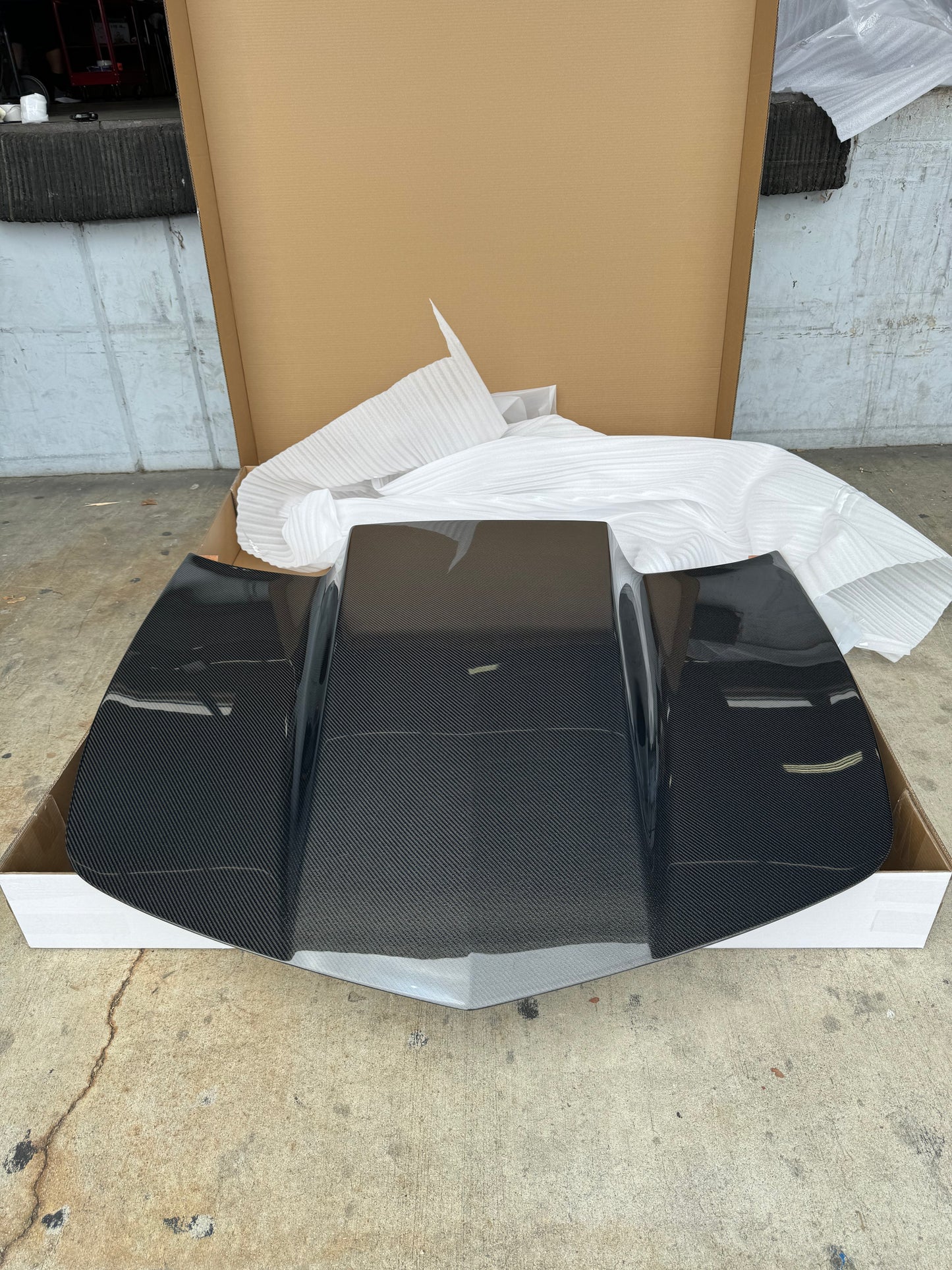 Anderson Composites 2010 - 2015 CAMARO TYPE-COPO CARBON FIBER COWL HOOD