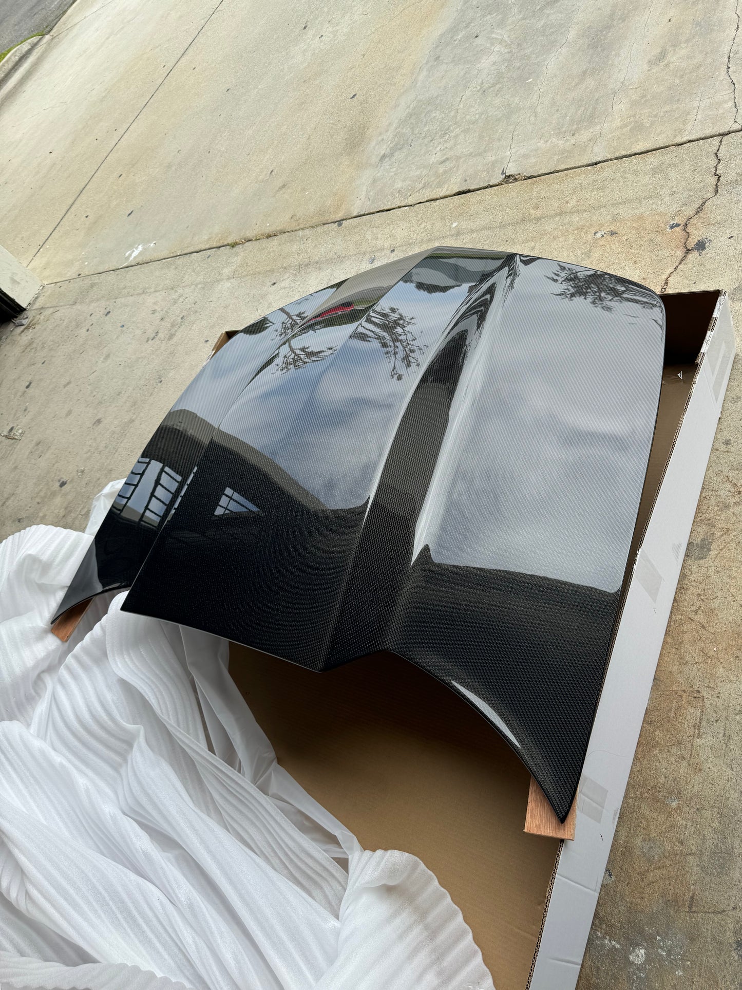 Anderson Composites 2010 - 2015 CAMARO TYPE-COPO CARBON FIBER COWL HOOD