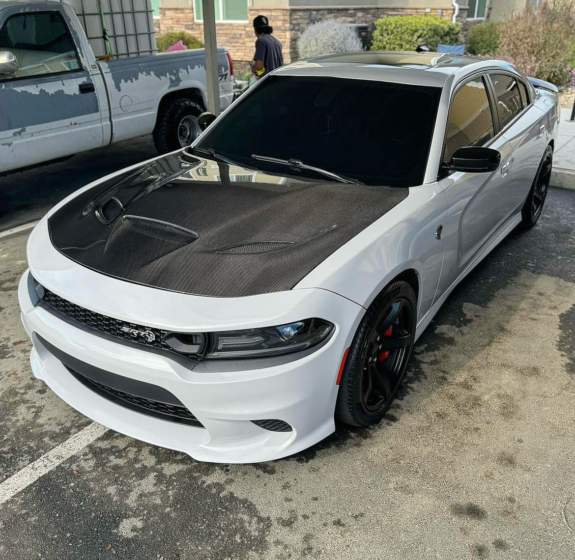 2015 - 2023 DODGE CHARGER HELLCAT TYPE-OE CARBON FIBER HOOD