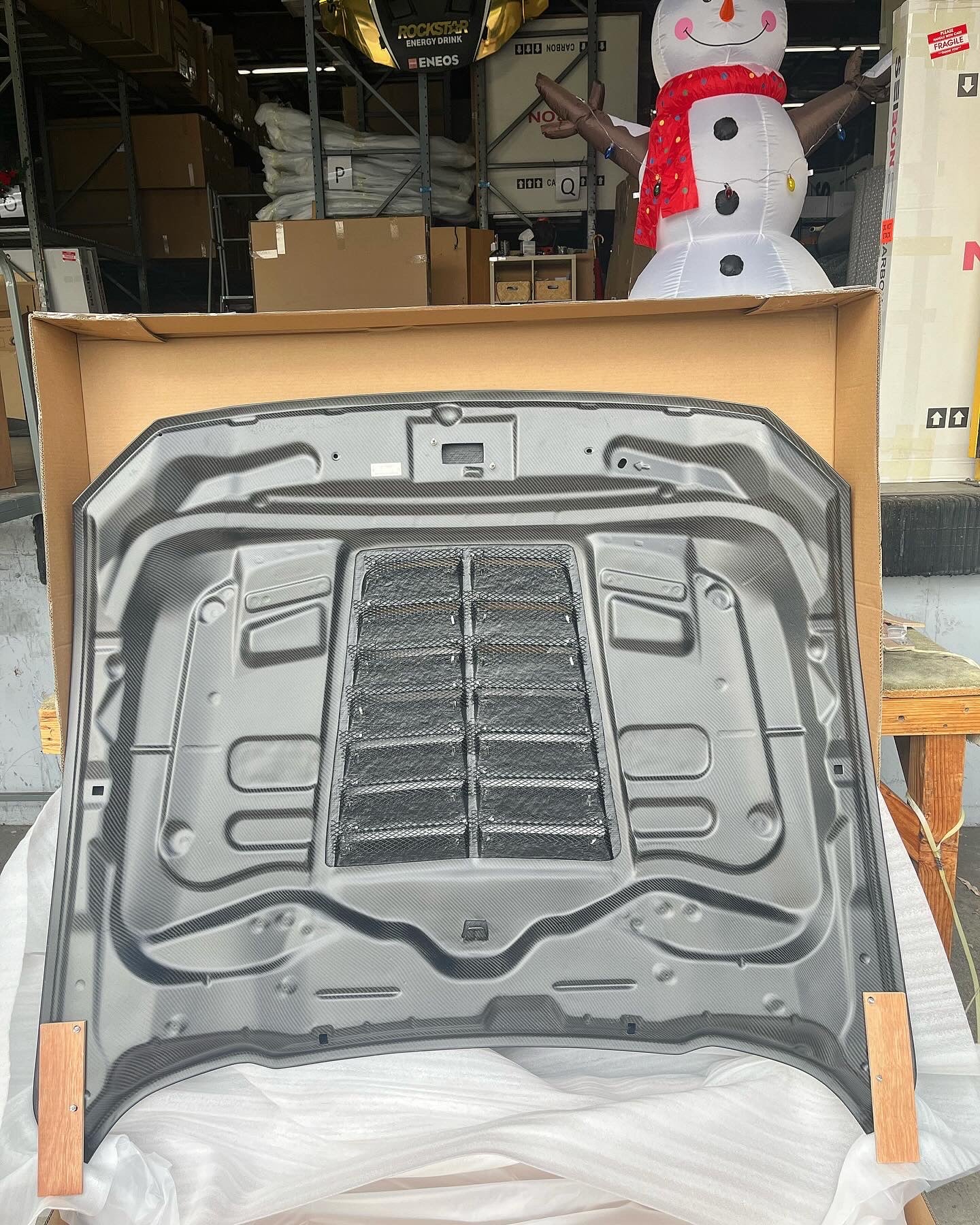 Anderson Composites 2018-2023 FORD MUSTANG DOUBLE SIDED TYPE-GT5 CARBON FIBER HOOD