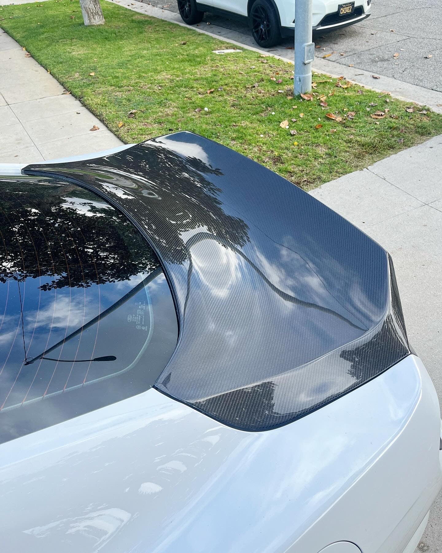 2015-2023 MUSTANG DOUBLE SIDED CARBON FIBER TYPE-ST DECKLID WITH INTEGRATED SPOILER