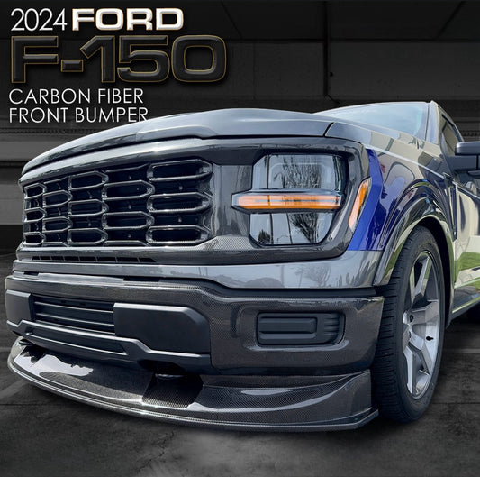 Anderson Composites 2024 Ford F-150 Carbon Fiber Front Bumper