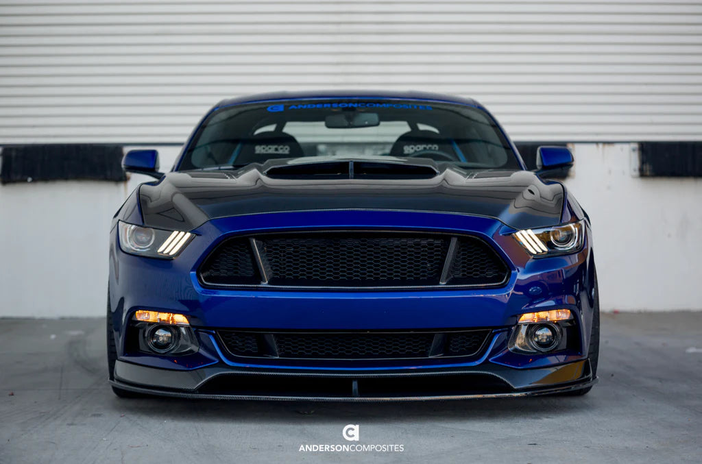 Anderson Composites 2015 - 2017 MUSTANG CARBON FIBER FOG LIGHT SURROUNDS