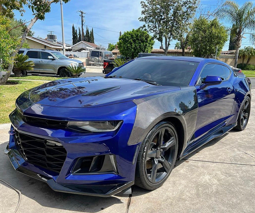Anderson Composites 2016-2024 CAMARO CARBON FIBER TYPE-SS FENDERS (PAIR)