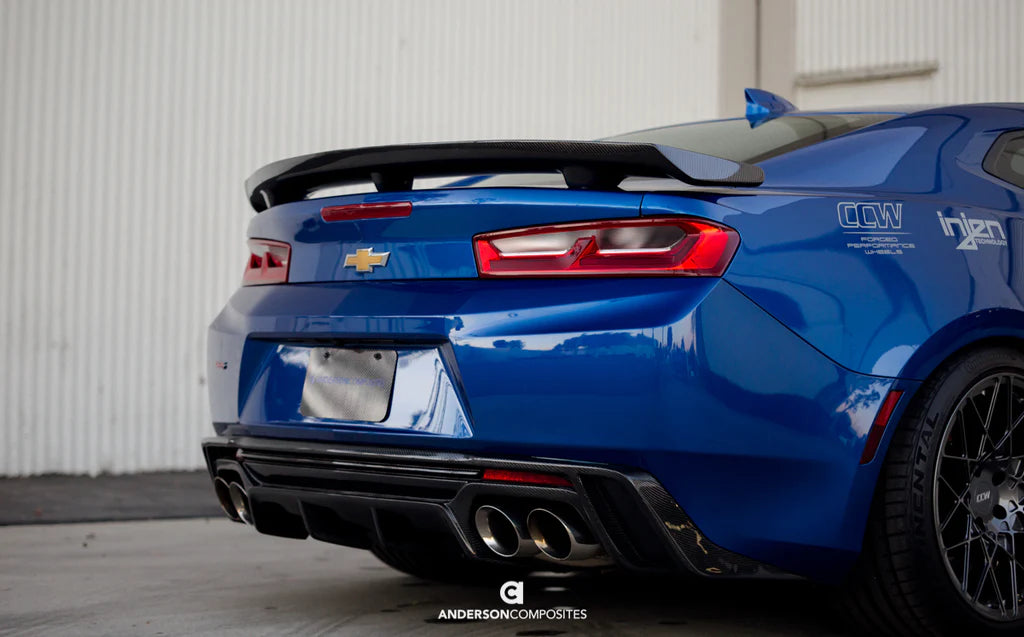 Anderson Composites 2016-2024 CAMARO ZL1 STYLE CARBON FIBER REAR SPOILER