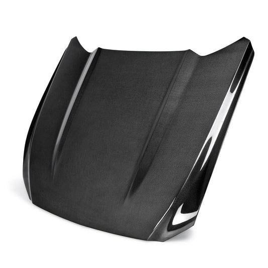 Anderson Composites 2015 - 2017 MUSTANG DOUBLE SIDED CARBON FIBER TYPE-OE HOOD