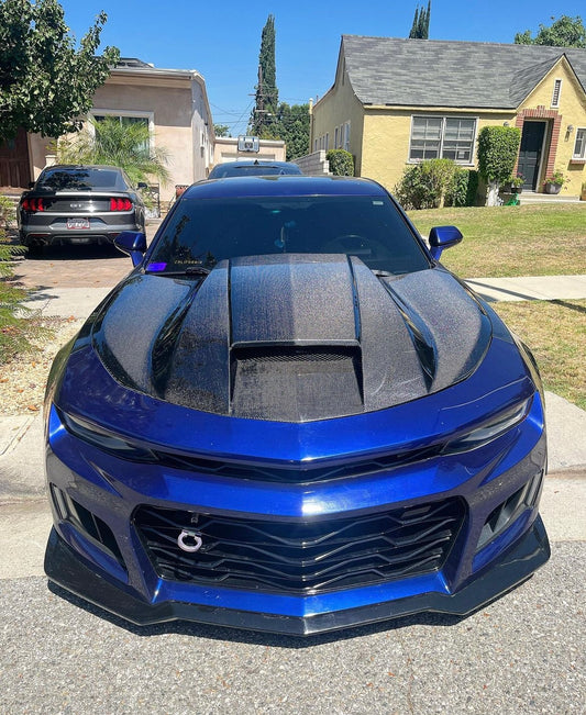Anderson Composites 2016 - 2024 CAMARO TYPE-CP DOUBLE SIDED CARBON FIBER HOOD