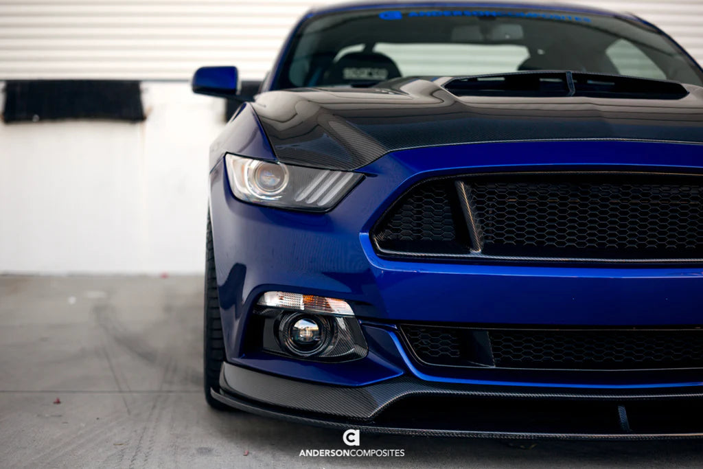Anderson Composites 2015 - 2017 MUSTANG CARBON FIBER FOG LIGHT SURROUNDS