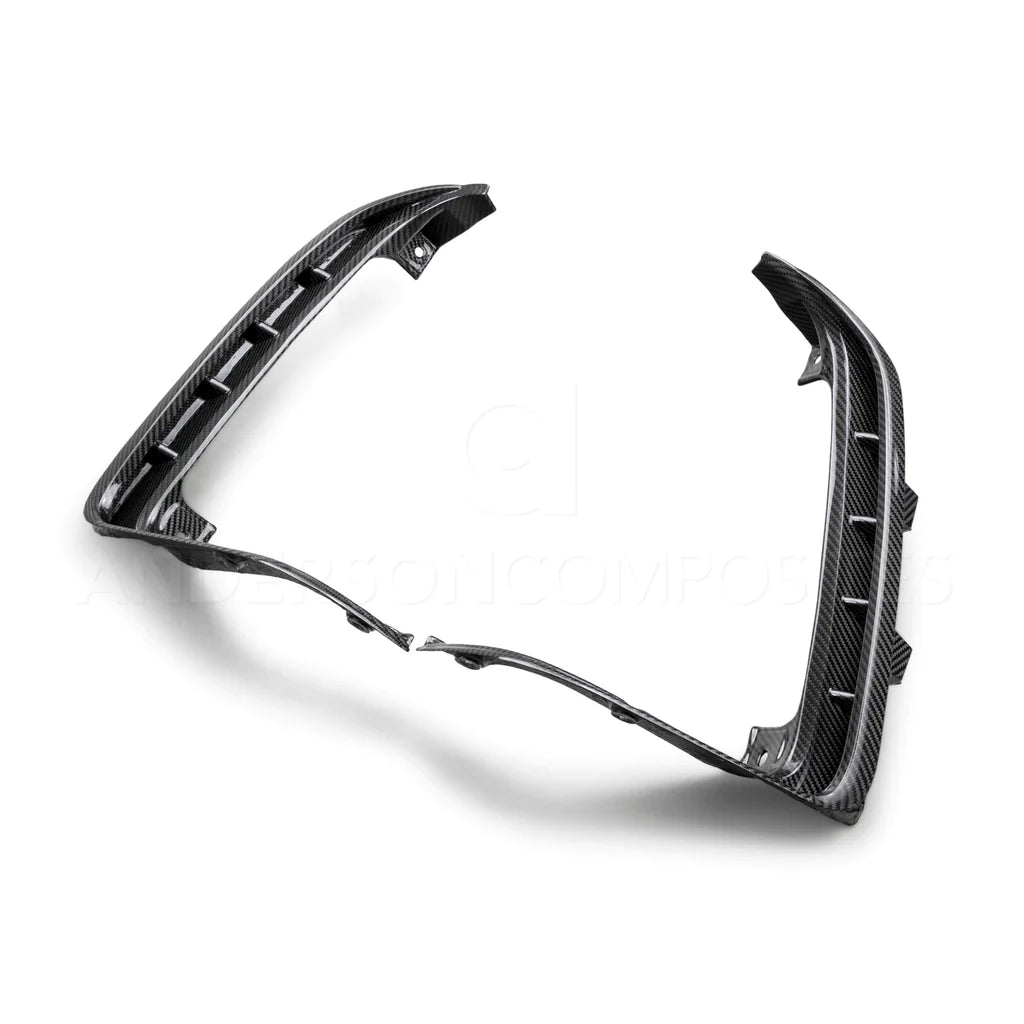 Anderson Composites 2021-2023 RAM TRX TYPE-OE CARBON FIBER TAIL LIGHT SURROUNDS (PAIR)