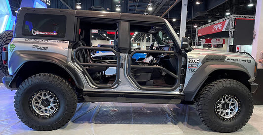 Anderson Composites 2021 - 2023 FORD BRONCO CARBON FIBER TUBE DOORS - FRONT & REAR (4-DOOR)