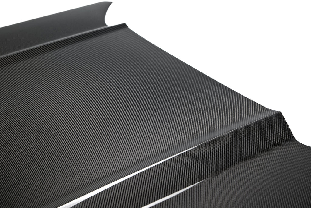 Anderson Composites 2015 - 2017 MUSTANG DOUBLE SIDED CARBON FIBER TYPE-OE HOOD